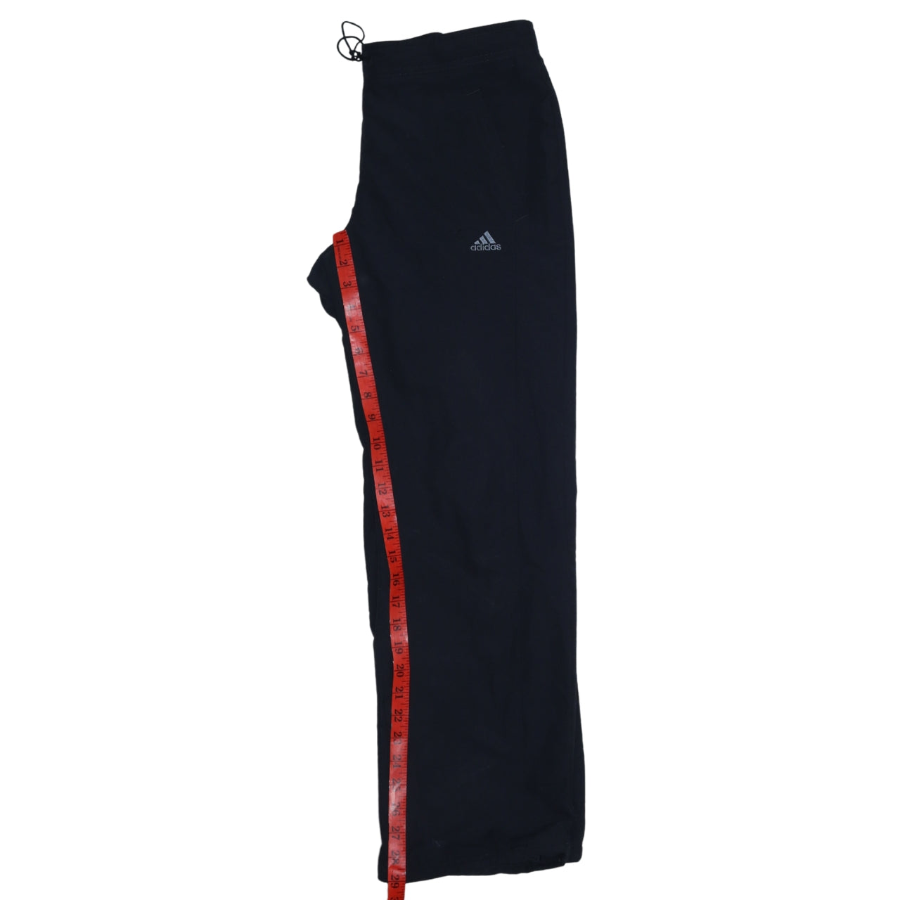 Adidas Women Black Size 12 Track Pants Straight Leg Sports Trousers