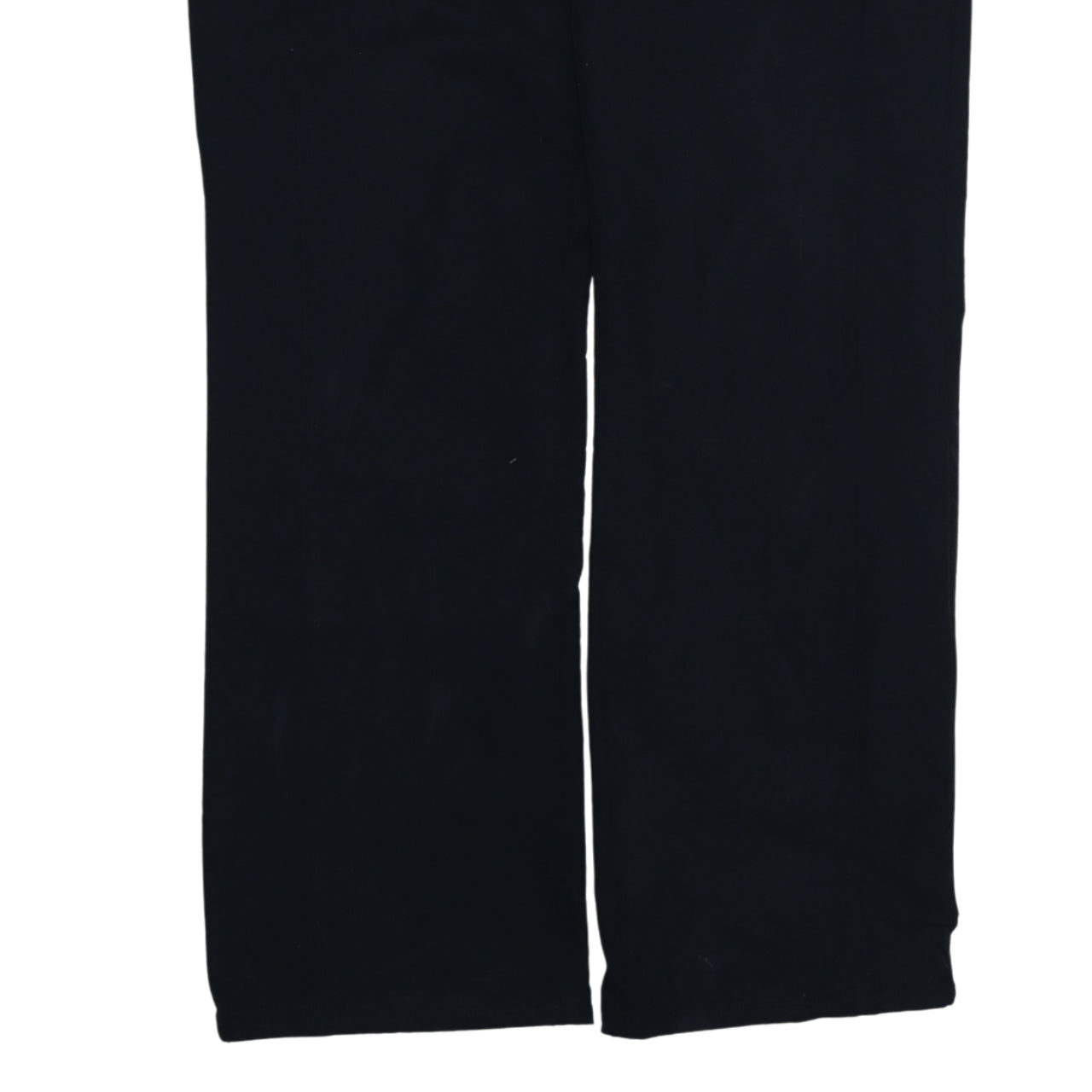 Adidas Women Black Size 12 Track Pants Straight Leg Sports Trousers