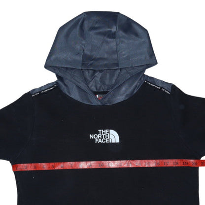 The North Face Boys Black XL Hoodie Pullover Fleece Cotton Blend