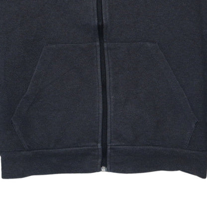Adidas Men's Black Full Zip Hoodie Size M Regular Fit Sportswear