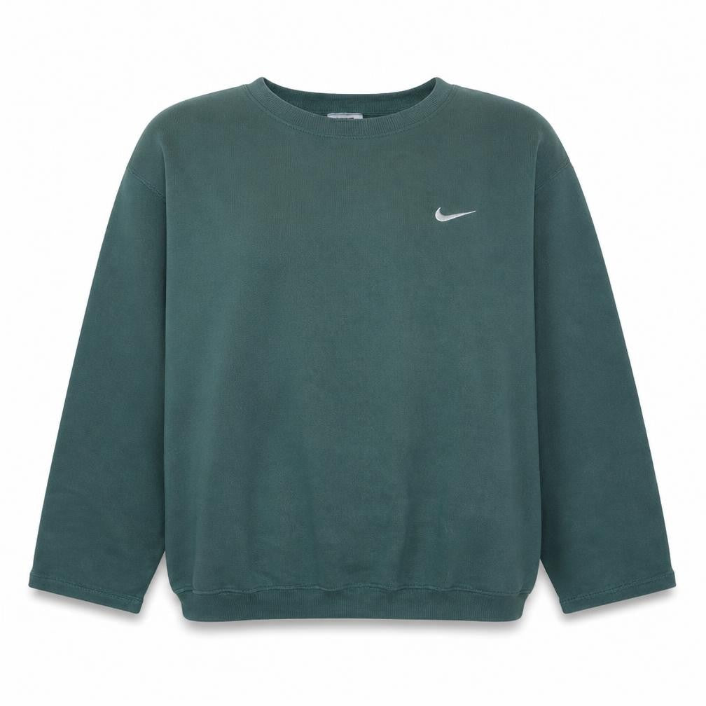 Nike Women’s Green Crew Neck Pullover Sweatshirt L