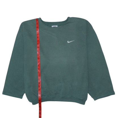 Nike Women’s Green Crew Neck Pullover Sweatshirt L