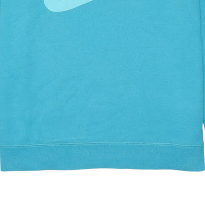 Nike Women's Blue Crew Neck Pullover Sweatshirt Size M