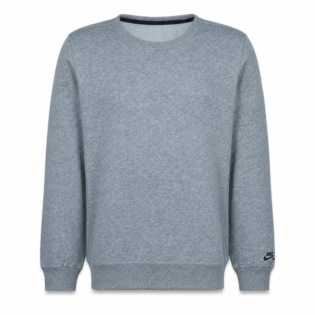 Nike SB Mens Grey Small Pullover Sweatshirt Crew Neck Fleece