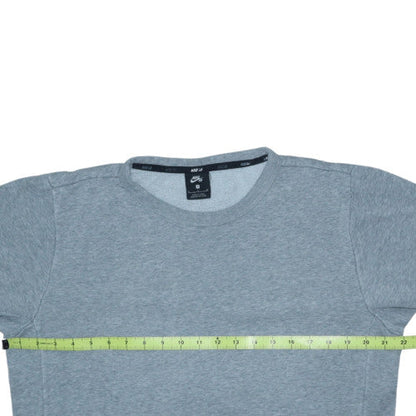 Nike SB Mens Grey Small Pullover Sweatshirt Crew Neck Fleece