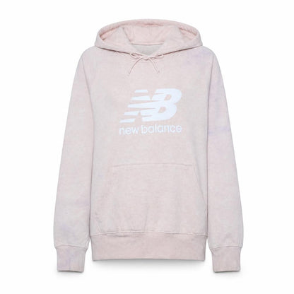 New Balance Womens Pink Pullover Hoodie Size 12 Cotton Blend