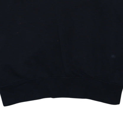 Nike Women’s Black Pullover Hoodie Small Cotton Blend Fleece