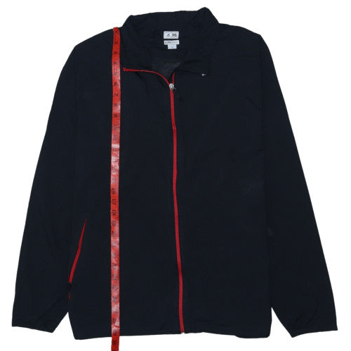 adidas Men's Black XL ClimaProof Windbreaker Jacket