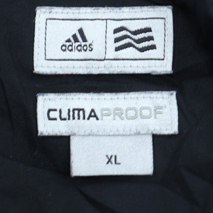 adidas Men's Black XL ClimaProof Windbreaker Jacket