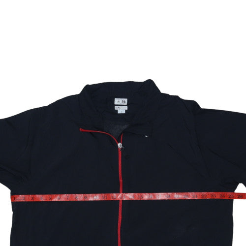 adidas Men's Black XL ClimaProof Windbreaker Jacket