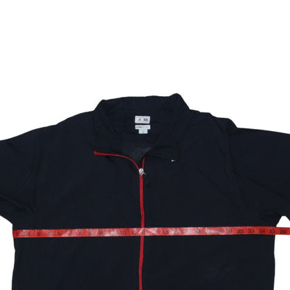 adidas Men's Black XL ClimaProof Windbreaker Jacket