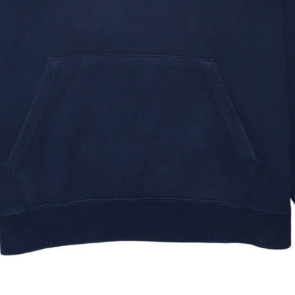 Quiksilver Mens Blue XL Pullover Hoodie Graphic Fleece Sweatshirt