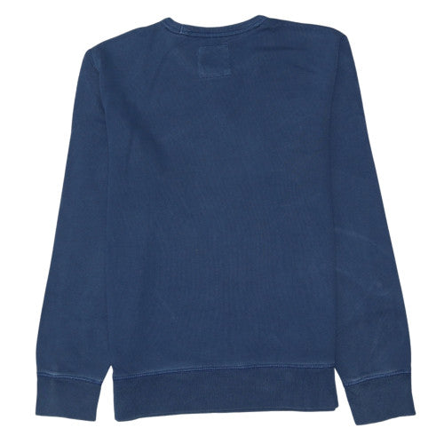 GAP Men's Blue Cotton Crew Neck Pullover Sweatshirt Size M