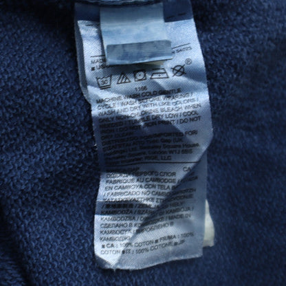GAP Men's Blue Cotton Crew Neck Pullover Sweatshirt Size M