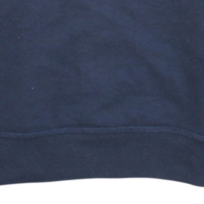 Champion Men's Blue Crew Neck Logo Sweatshirt Size S Regular Fit