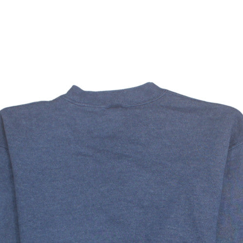 Russell Athletic Men's Blue Pullover Sweatshirt M Crew Neck Fleece