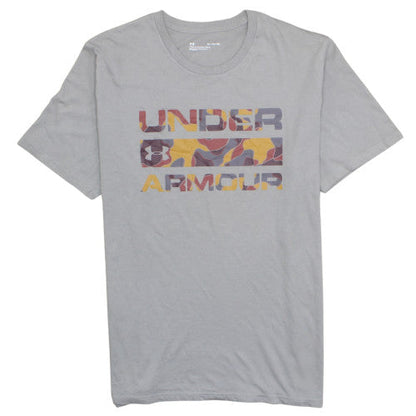 Under Armour Men's Grey XL Graphic Print T-Shirt Loose Fit