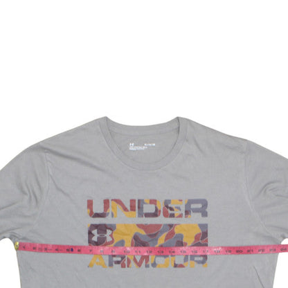 Under Armour Men's Grey XL Graphic Print T-Shirt Loose Fit