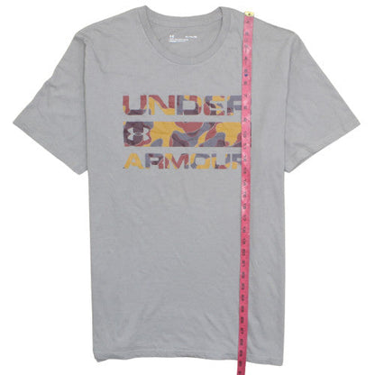 Under Armour Men's Grey XL Graphic Print T-Shirt Loose Fit