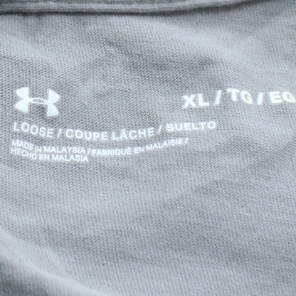 Under Armour Men's Grey XL Graphic Print T-Shirt Loose Fit