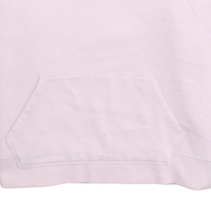 Champion Women's Pink Pullover Hoodie L Fleece Logo Sweatshirt