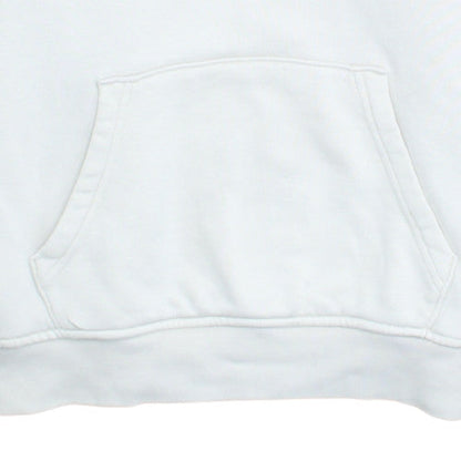 Adidas Women White Size 8 Pullover Hoodie Cotton Blend