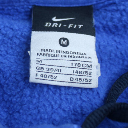 Nike Men’s Blue Pullover Hoodie Bishop Burton College M Fleece