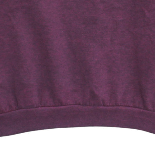 Adidas Mens Purple Crew Neck Logo Sweatshirt L Vintage Pullover