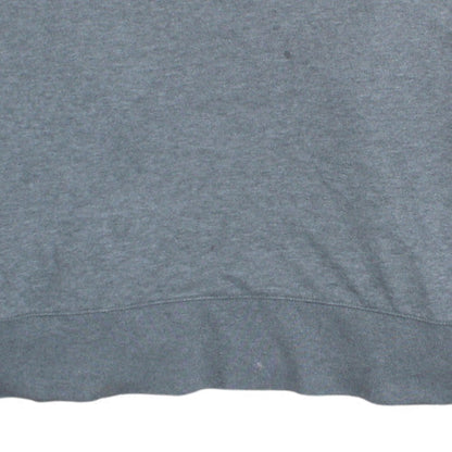 Nike Womens Grey Crew Neck Sweatshirt Size 2XL Cotton Blend Logo