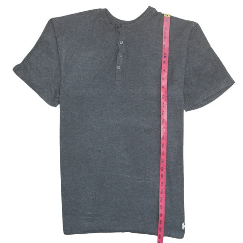 Polo Ralph Lauren Men’s Grey Henley Short Sleeve T-Shirt XL