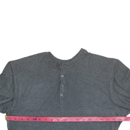 Polo Ralph Lauren Men’s Grey Henley Short Sleeve T-Shirt XL