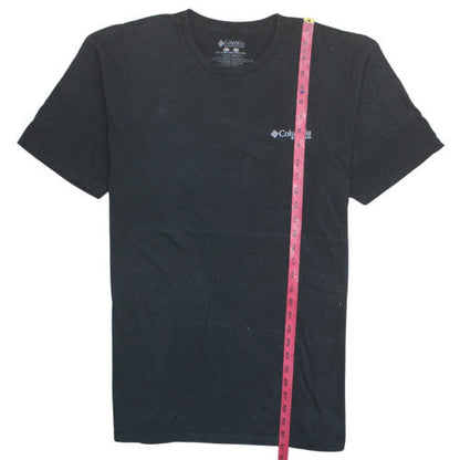 Columbia Men's Black 2XL PFG Graphic T-Shirt Cotton Crew Neck