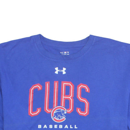 Under Armour Men’s Blue Cubs Baseball 2XL Crew Neck T-Shirt