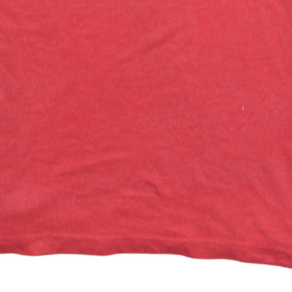 Under Armour Men's Red Fairleigh Dickinson Graphic T-Shirt Size L Loose Fit