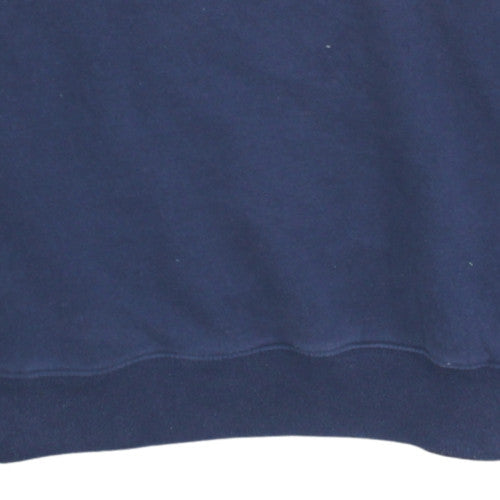 FILA White Line Men's Blue Crew Neck Pullover Sweatshirt M