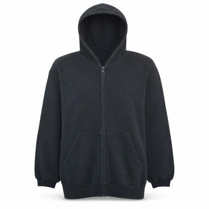 Umbro Womens Black Full Zip Hoodie XL Relaxed Fit Sportswear
