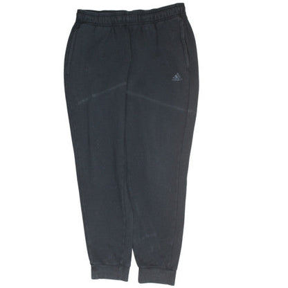 Adidas Men's Black Fleece Jogger Trousers Size M Regular Fit