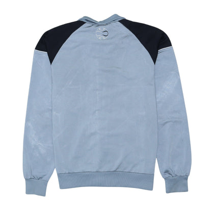 adidas Mens Blue Full Zip Sports Sweatshirt Size 164 Regular Fit