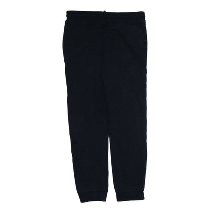 Calvin Klein Men's Black Jogger Trousers Size L Fleece Tapered Fit