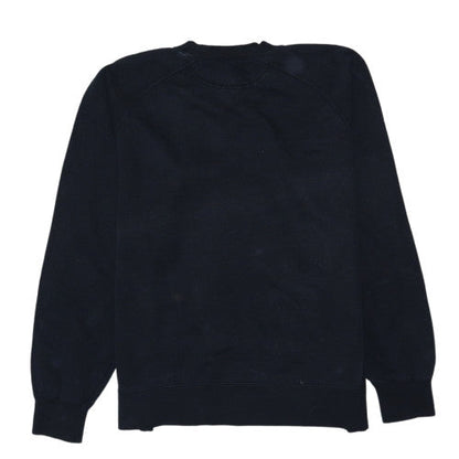Champion Mens Black L Pullover Sweatshirt Embroidered Logo