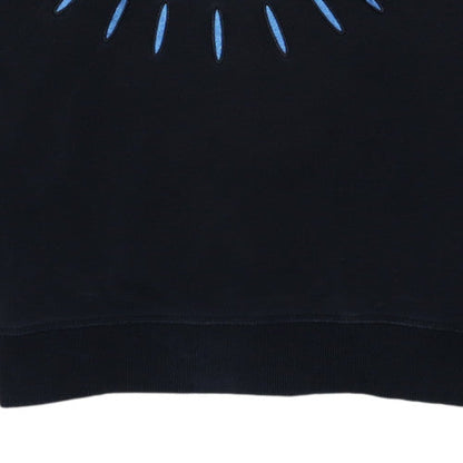 Kenzo Men’s Black Embroidered Eye Sweatshirt L Pullover Crew Neck