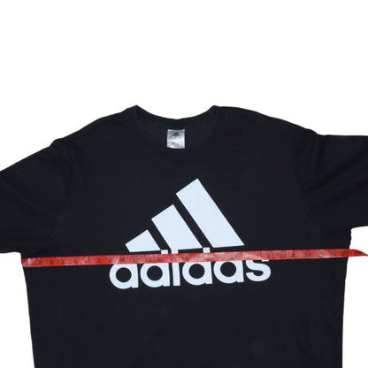 Adidas Men's Black 2XL Pullover Crew Neck Sweatshirt
