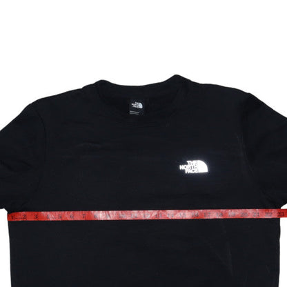 The North Face Mens Black Large Crew Neck Sweatshirt Classic Pullover