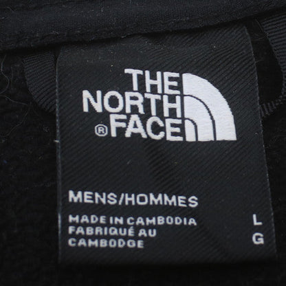 The North Face Mens Black Large Crew Neck Sweatshirt Classic Pullover