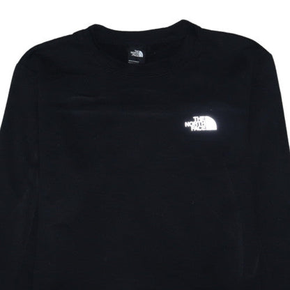 The North Face Mens Black Large Crew Neck Sweatshirt Classic Pullover