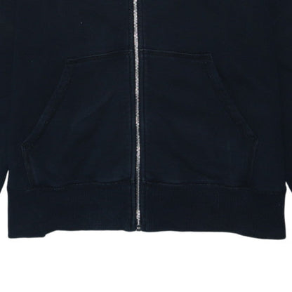 Nike Men’s Black Full Zip Fleece Hoodie Size L Regular Fit