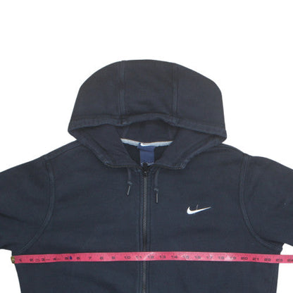 Nike Mens Black Full Zip Fleece Hoodie Size L