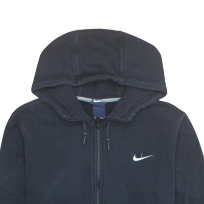 Nike Mens Black Full Zip Fleece Hoodie Size L