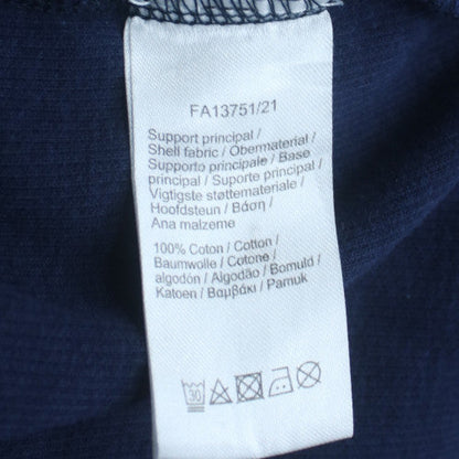 Lacoste Men's Blue 2XL Collared 1/2 Zip Cotton Sweatshirt