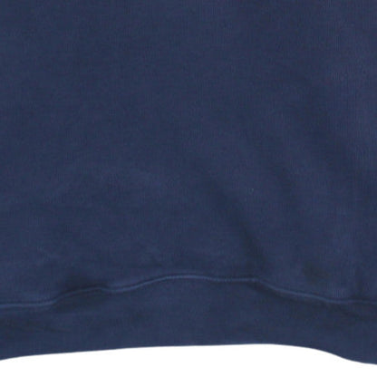 Lacoste Men's Blue 2XL Collared 1/2 Zip Cotton Sweatshirt